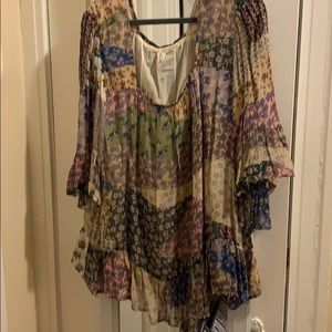 Anthropologie Flowy Top